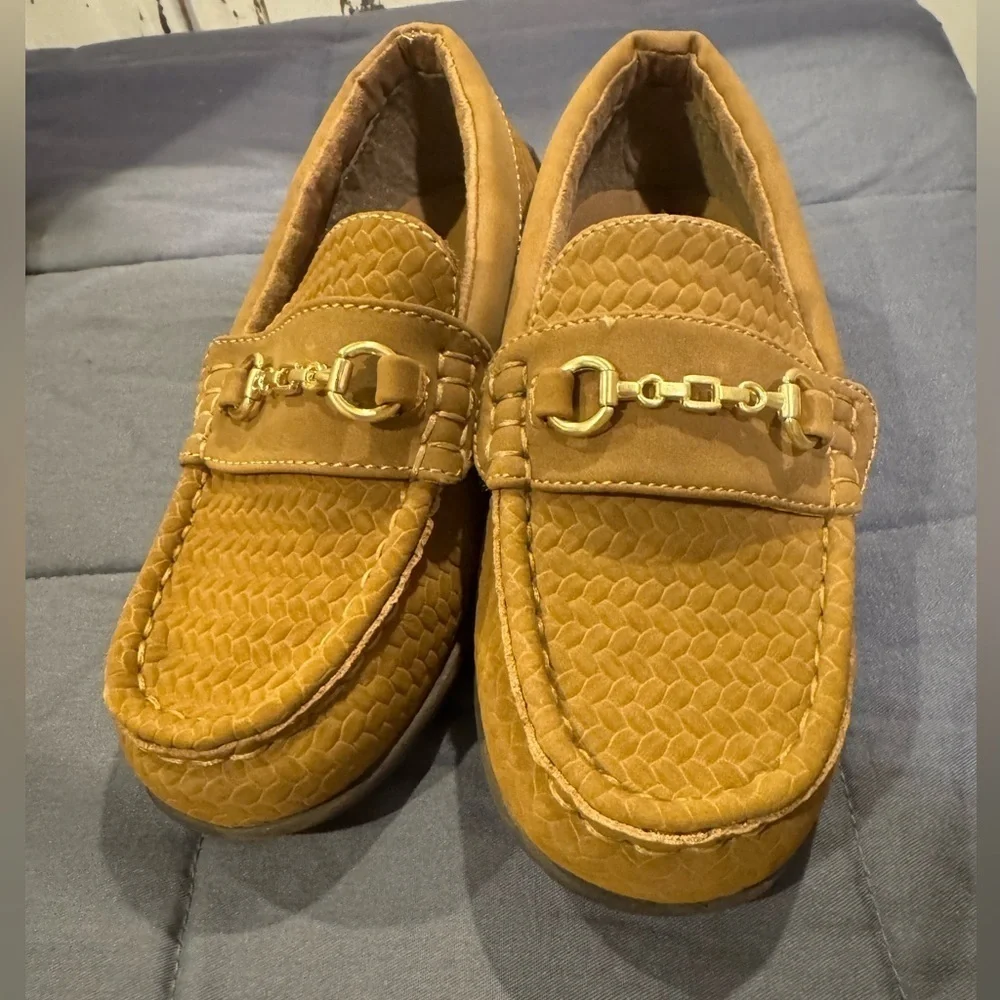 Steve Madden Boys Justinn Leather Bit Loafers
